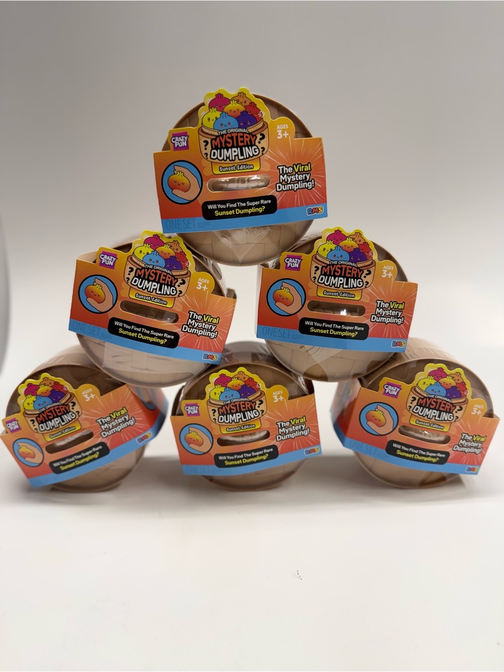 Sunset Mystery Squishy - The Viral Mystery Dumpling
